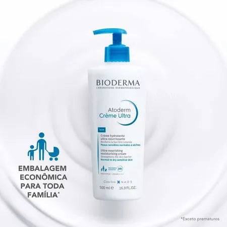 Creme Hidratante Bioderma Atoderm Creme Ultra – 500ml