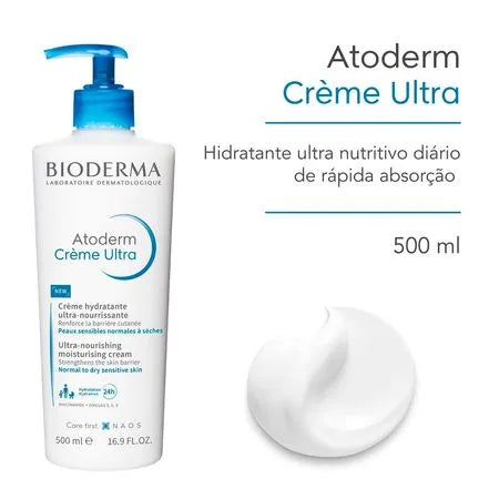 Creme Hidratante Bioderma Atoderm Creme Ultra – 500ml
